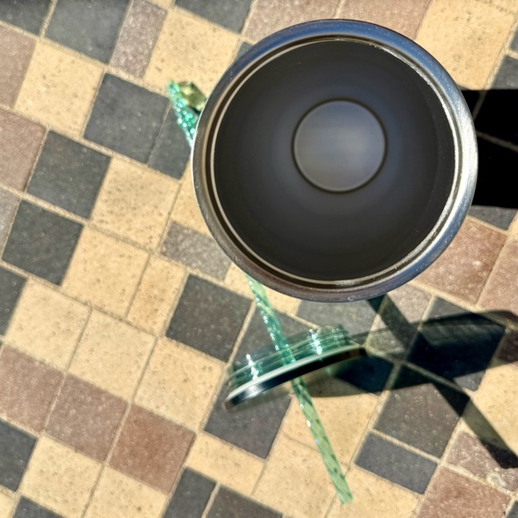 Starbucks stainless steel green metallic Tumbler mug excellent condition - Picture 6 of 15